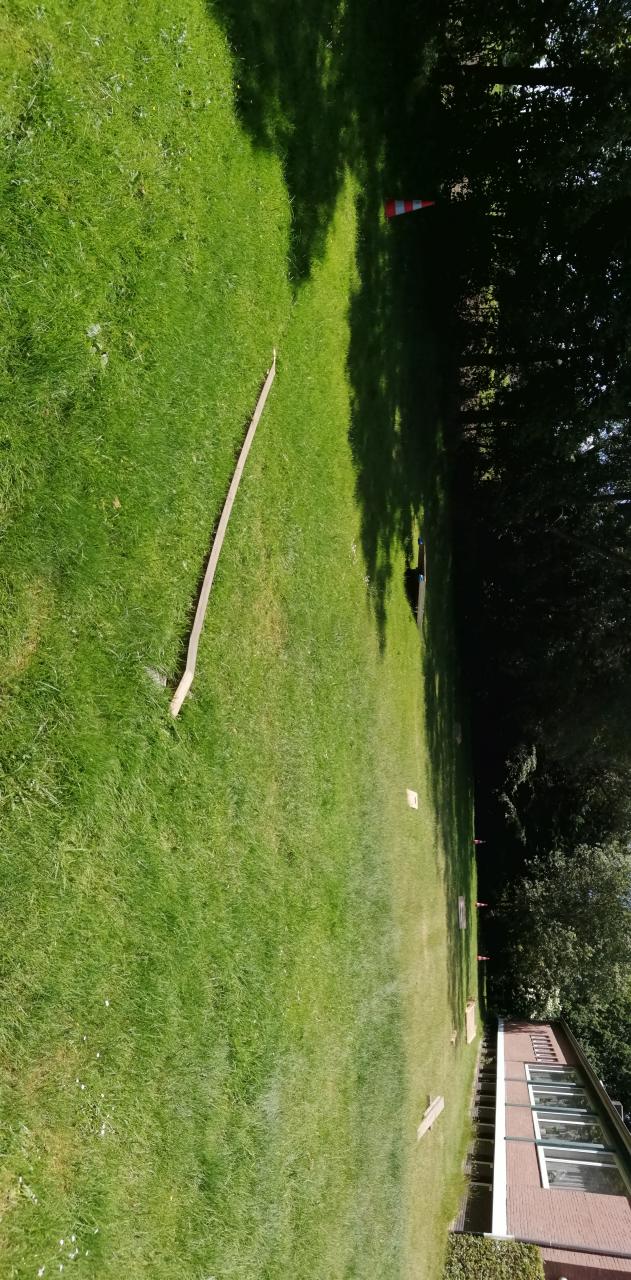 Mountainbike-Hindernis-Parcour