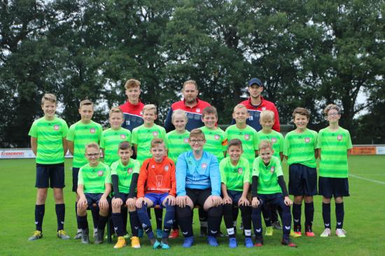 Die D 1 der JSG Neuenhaus/Veldhausen/Lage in der Saison 20/21