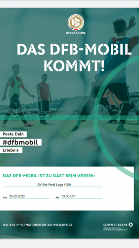 DFB-Mobil kommt nach Lage